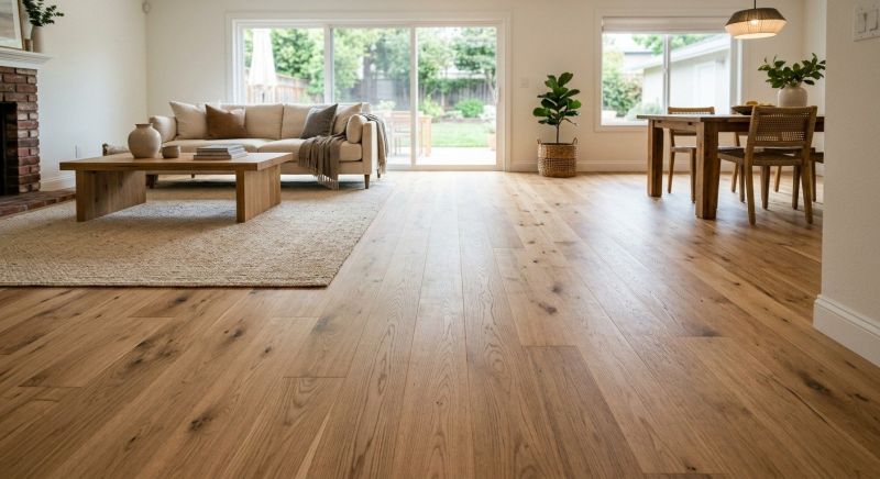 Dark Wood Floor Installation in San Antonio, TX